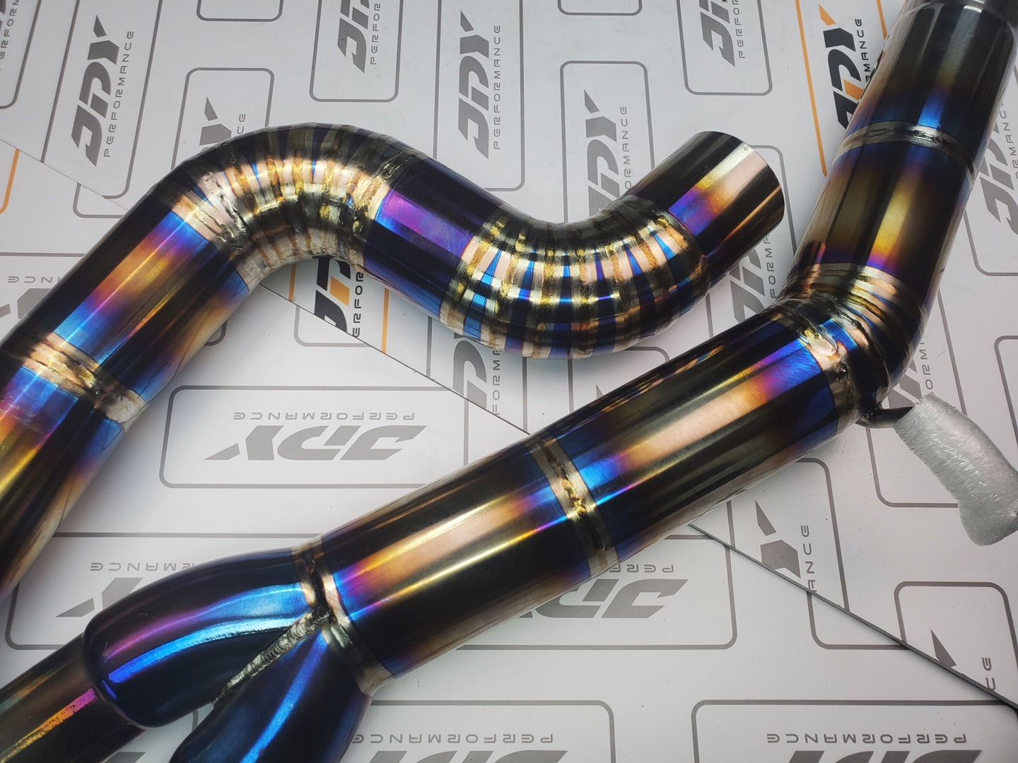 JDY 2.5T RS3/TTRS 8V/8S Racing Titanium Exhaust - Catback